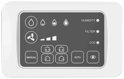 Klimair® UNOKLIMA PR kontrollpanel REMOTE